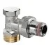 Радиаторен кран OVENTROP Combi 2 ъглов,секретен 1/2"х3/4" 