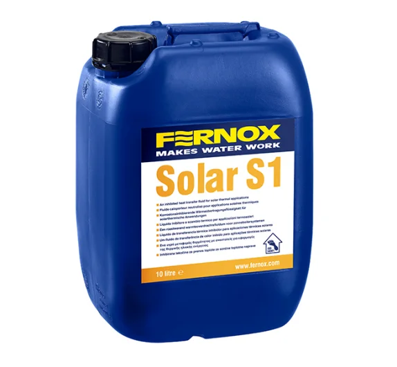 Инхибиторен топлоносител за слънчеви инсталации Fernox Solar S1 10л