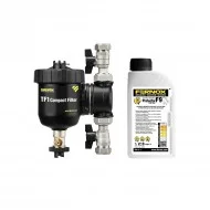 Магнитен циклонен филтър за отоплителната инсталация Fernox Total Filter Compact