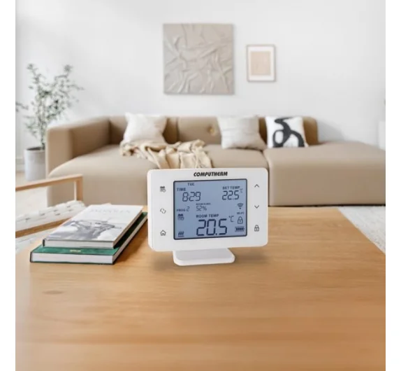 Стаен програмируем термостат COMPUTHERM Q20RF(TX) без приемник Безжичен Wi-Fi