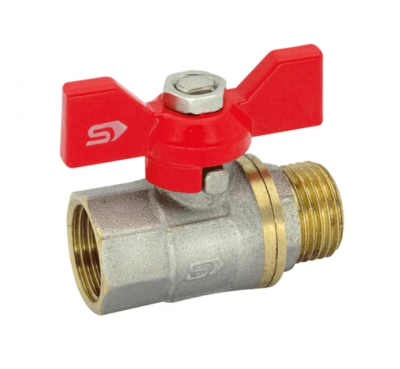 Сферичен кран МЖ,Slovarm,Т-дръжка