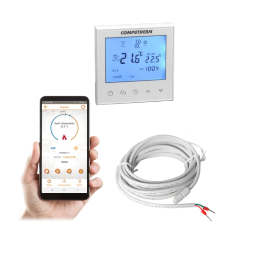 Стаен програмируем термостат COMPUTHERM  E230 Жичен Wi-Fi